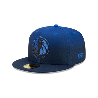 Dallas Mavericks Gorra | New Era NBA Back Half 59fifty Fitted Cap Mexico - Azules